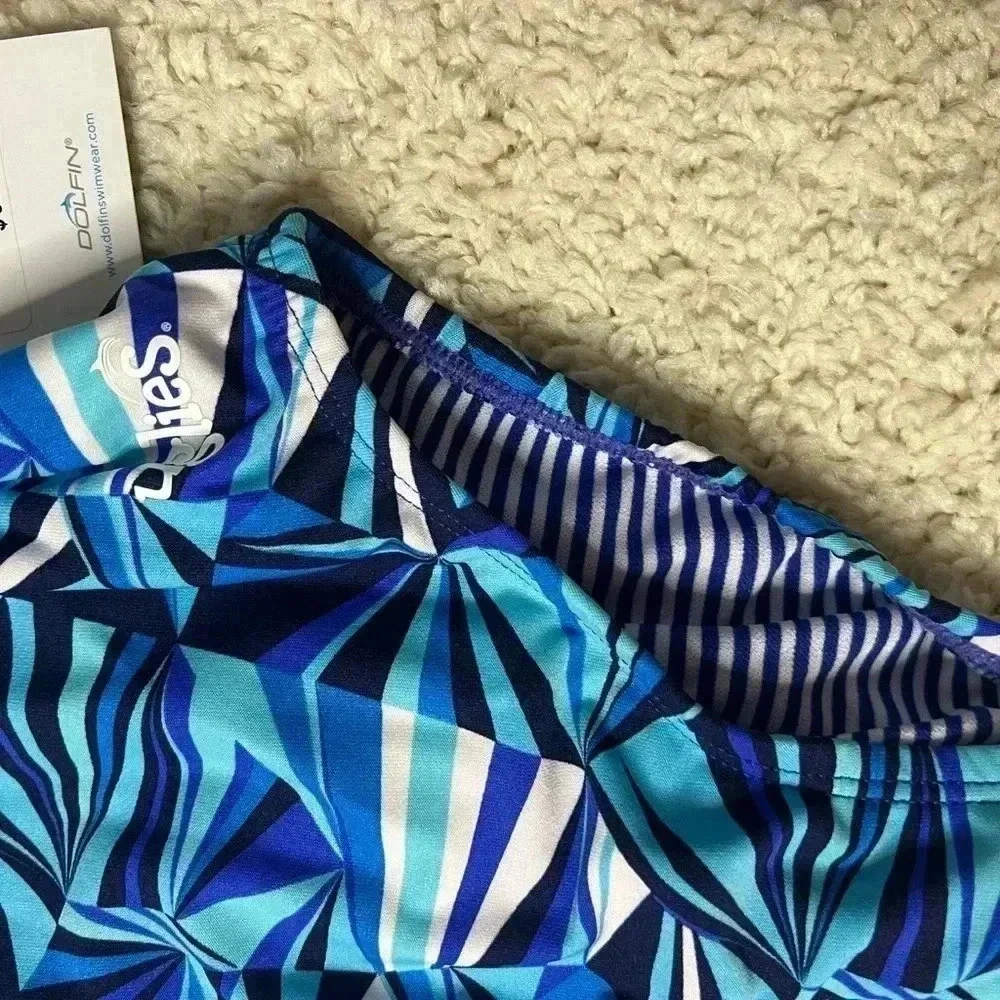 GIRLS UGLIES BY DOLPHIN SWIMWEAR TRAIN STYLE SWIMSUIT SZ 28 NWT